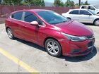 2017 Chevrolet Cruze Lt Auto Red vin: 3G1BE6SM8HS544840