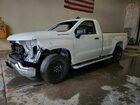 2025 Chevrolet Silverado C1500 White vin: 3GCNAAED2SG374368