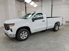 2025 Chevrolet Silverado C1500 White vin: 3GCNAAEK2SG262362