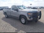 2023 Chevrolet Silverado 1500 4wd  Long Bed Wt Gray vin: 3GCNDAED0PG209885