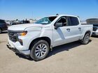 2023 Chevrolet Silverado C1500 Custom White vin: 3GCPABEK2PG195140