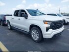 2024 Chevrolet Silverado 1500 2wd  Short Bed Custom Белый vin: 3GCPABEK7RG395367