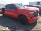 2024 Chevrolet Silverado 1500 4wd  Short Bed Custom Red vin: 3GCPDBEK6RG179985