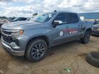 2023 Chevrolet Silverado K1500 Lt-l Gray vin: 3GCPDKEK0PG244777