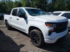 2026 Chevrolet Silverado 1500 4wd  Short Bed Custom White vin: 3GCPKBEK1TG171063