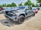 2020 Chevrolet Silverado K1500 Custom Gray vin: 3GCPYBEK5LG368235