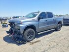 2021 Chevrolet Silverado K1500 Lt Trail Boss Gray vin: 3GCPYFED3MG233703