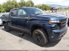 2021 Chevrolet Silverado 1500 4wd  Short Bed Lt Trail Boss Синий vin: 3GCPYFED7MG210795