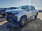 2021 Chevrolet Silverado K1500 Lt Trail Boss Silver vin: 3GCPYFED7MG246261