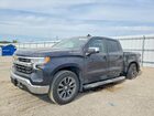 2022 Chevrolet Silverado K1500 Lt Gray vin: 3GCUDDET9NG628982