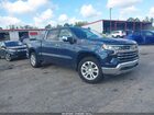 2022 Chevrolet Silverado 1500 4wd  Short Bed Ltz Синий vin: 3GCUDGET4NG577974