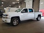 2018 Chevrolet Silverado K1500 Lt White vin: 3GCUKREC7JG474219