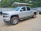 2017 Chevrolet Silverado K1500 Lt Silver vin: 3GCUKREC9HG329256