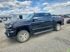 2018 Chevrolet Silverado K1500 Ltz Black vin: 3GCUKSECXJG645276