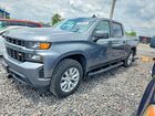 2021 Chevrolet Silverado K1500 Custom Gray vin: 3GCUYBEF1MG140885