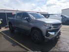 2020 Chevrolet Silverado 1500 4wd  Short Bed Lt Gray vin: 3GCUYDEDXLG283021