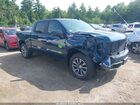 2022 Chevrolet Silverado 1500 Ltd 4wd  Short Bed Rst Blue vin: 3GCUYEED8NG167261