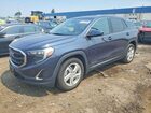 2018 Gmc Terrain Sle Синий vin: 3GKALMEX8JL134689