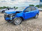 2024 Chevrolet Equinox Ls Синий vin: 3GNAXHEG3RL237075