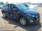2021 Chevrolet Equinox Fwd Ls Dark Blue vin: 3GNAXHEV1MS121600