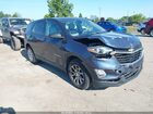 2018 Chevrolet Equinox Ls Blue vin: 3GNAXHEV2JS513285