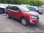 2020 Chevrolet Equinox Fwd 2fl Red vin: 3GNAXJEV0LS563998