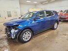 2021 Chevrolet Equinox Lt Синий vin: 3GNAXJEV8ML387598