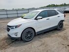 2021 Chevrolet Equinox Lt White vin: 3GNAXKEV1MS165366