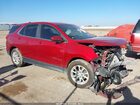 2021 Chevrolet Equinox Fwd Lt Red vin: 3GNAXKEV5ML338977