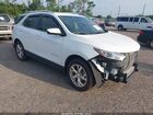 2020 Chevrolet Equinox Fwd Lt 2.0l Turbo White vin: 3GNAXLEX2LS504299