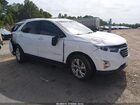 2020 Chevrolet Equinox Fwd Lt 2.0l Turbo White vin: 3GNAXLEX3LS500441