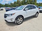 2020 Chevrolet Equinox Lt White vin: 3GNAXLEXXLS562936