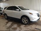 2020 Chevrolet Equinox Fwd Premier 1.5l Turbo White vin: 3GNAXNEV3LS610464