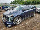 2018 Chevrolet Equinox Ls Blue vin: 3GNAXREV6JS581918