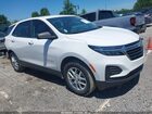 2024 Chevrolet Equinox Awd Ls White vin: 3GNAXSEG0RL264263