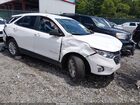 2021 Chevrolet Equinox Awd Ls White vin: 3GNAXSEV8MS176106