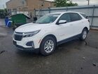 2024 Chevrolet Equinox Lt White vin: 3GNAXUEG1RL346594