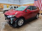 2019 Chevrolet Equinox Lt Burgundy vin: 3GNAXUEV6KL199516