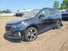 2022 Chevrolet Equinox Lt Black vin: 3GNAXUEV8NL276052