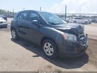 2016 Chevrolet Trax Ls Gray vin: 3GNCJKSB4GL277811