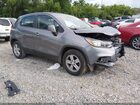 2020 Chevrolet Trax Fwd Ls Gray vin: 3GNCJKSB7LL166471