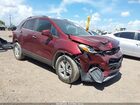 2017 Chevrolet Trax Lt Темно-бордовый vin: 3GNCJLSB0HL234168