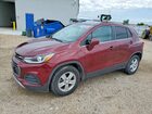 2017 Chevrolet Trax 1lt Burgundy vin: 3GNCJLSB3HL209474