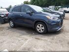 2018 Chevrolet Trax Lt Синий vin: 3GNCJLSB5JL373542