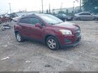 2016 Chevrolet Trax Lt Burgundy vin: 3GNCJLSB7GL218919