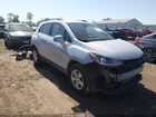 2020 Chevrolet Trax Fwd Lt Серебряный vin: 3GNCJLSB7LL207915