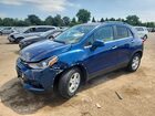 2020 Chevrolet Trax 1lt Синий vin: 3GNCJLSB9LL140234