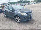 2016 Chevrolet Trax Ltz Gray vin: 3GNCJMSB6GL199379