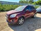 2016 Chevrolet Trax Ltz Бордовый vin: 3GNCJMSB8GL170109