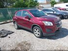 2016 Chevrolet Trax Ls Maroon vin: 3GNCJNSB7GL176392